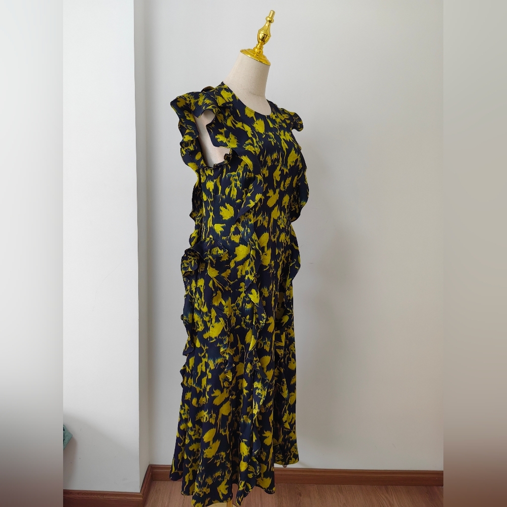 Ulla Johnson Flo Sleeveless Midi Dres - Picture 7 of 12